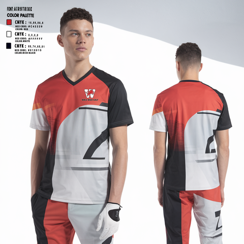 Waco High Golf 6909080 Short Sleeve Performance Shirt - 2
