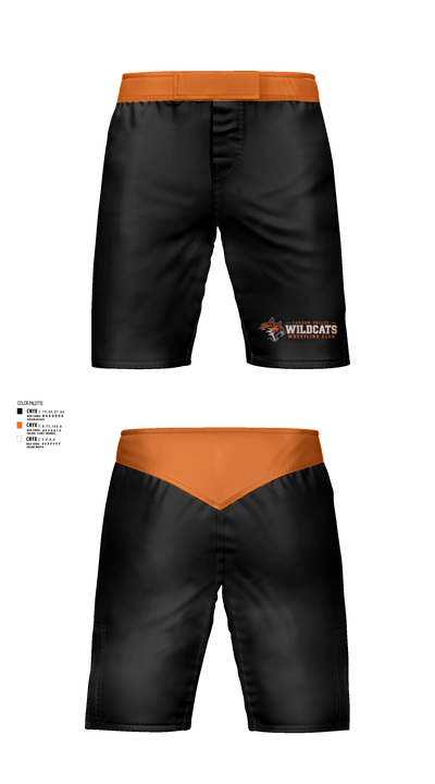 Carson Valley Wildcats Fight Shorts - 3