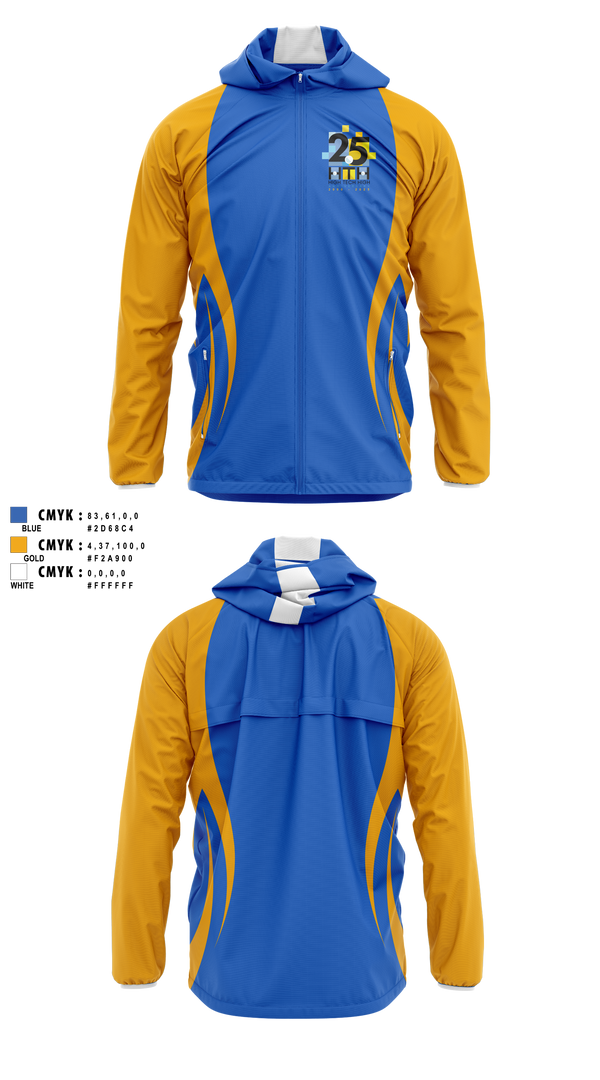 High Tech High - Chula Vista Tennis 81859085 Windbreaker - 2