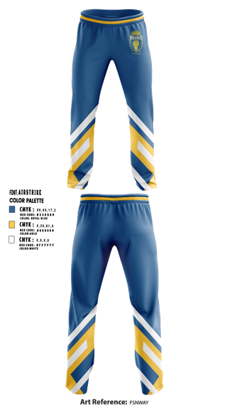 Cristo Rey Richmond High School Cheer 38759734 Sweatpants - 1