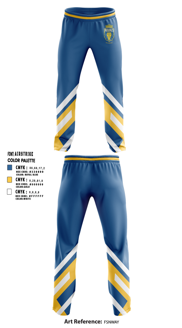 Cristo Rey Richmond High School Cheer 38759734 Sweatpants - 1