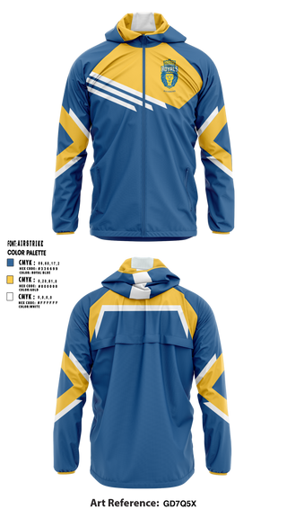 Cristo Rey Richmond High School Cheer 38759734 Windbreaker - 1