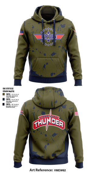 Lake City Thunder 75330803 Hoodie - 1