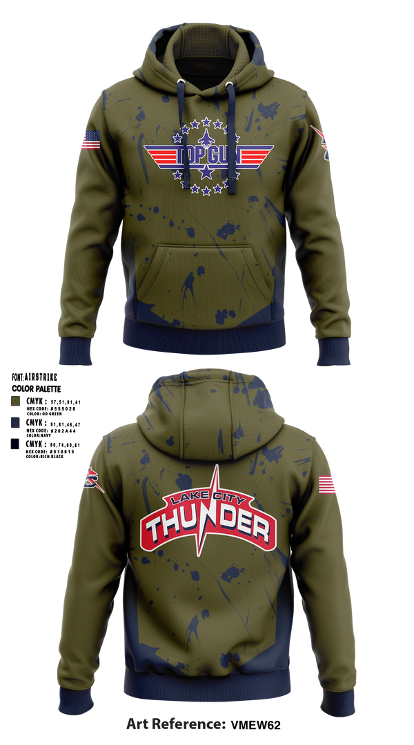 Lake City Thunder 75330803 Hoodie - 1