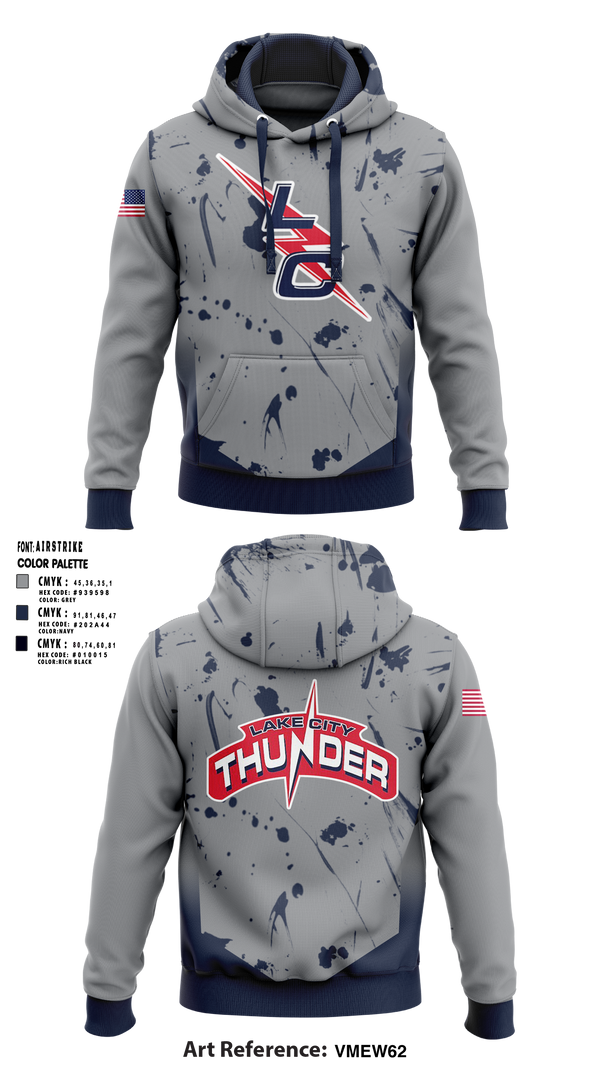 Lake City Thunder 75330803 Hoodie - 6