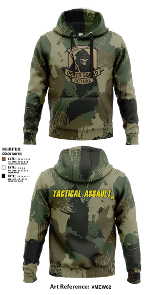 Death Squad Actual 36705181 Hoodie - 1