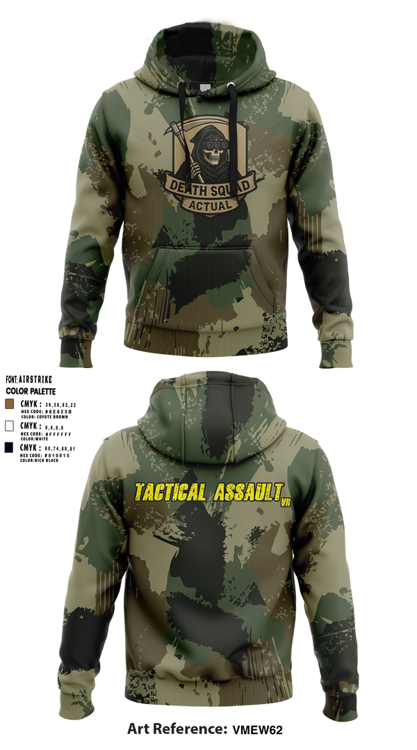 Death Squad Actual 36705181 Hoodie - 1