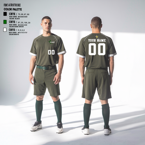 Stars 31844579 Short Sleeve Performance Shirt - 2