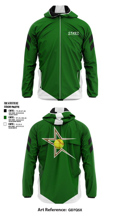Stars 31844579 Windbreaker - 1