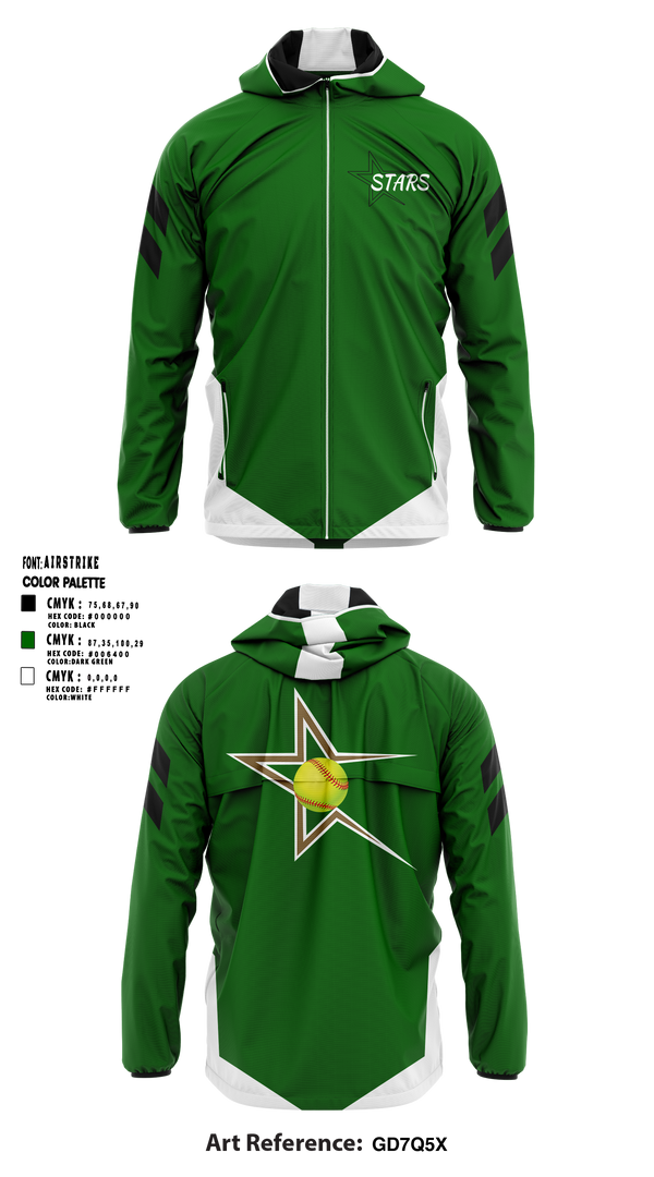 Stars 31844579 Windbreaker - 1
