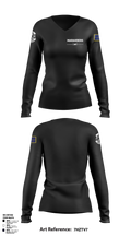 89 ATKS 2330709 Women's Long Sleeve V-neck Shirt - 1