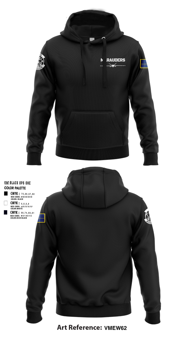 89 ATKS 2330709 Hoodie - 1