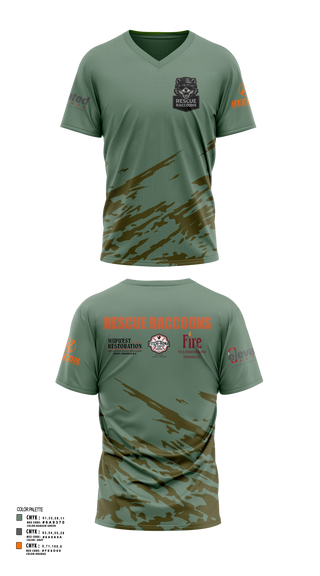 Womens Soccer Jersey, Rescue Raccoons, Fire Department, Teamtime, Team time, sublimation, custom sports apparel, team uniforms, spirit wear, spiritwear, sports uniforms, custom shirts, team store, custom team store, fundraiser sports, apparel fundraiser