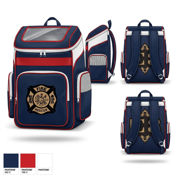 Gear Bag, Joppa Fire rescue, Fire Department, Teamtime, Team time, sublimation, custom sports apparel, team uniforms, spirit wear, spiritwear, sports uniforms, custom shirts, team store, custom team store, fundraiser sports, apparel fundraiser