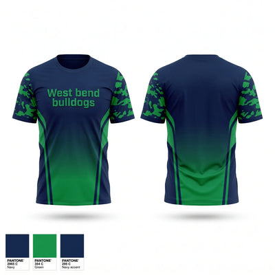 West bend bulldogs Short Sleeve Performance Shirt - 2