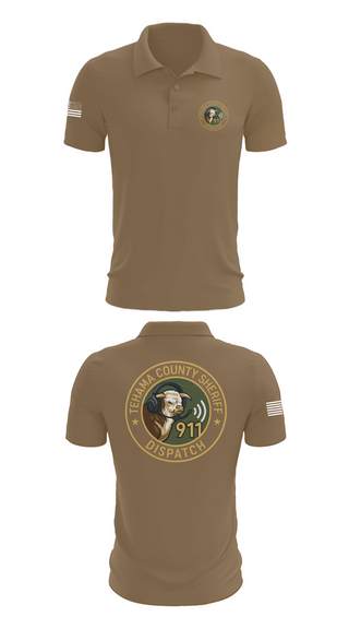 Short Sleeve Performance Polo, TCSO DISPATCH, , Teamtime, Team time, sublimation, custom sports apparel, team uniforms, spirit wear, spiritwear, sports uniforms, custom shirts, team store, custom team store, fundraiser sports, apparel fundraiser