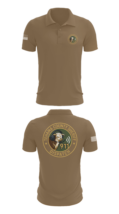 TCSO DISPATCH 56135562 Short Sleeve Performance Polo - 7