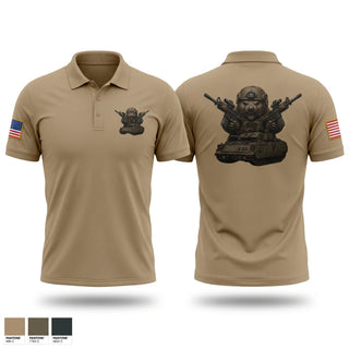 Short Sleeve Performance Polo, 3-69 AR, 1ABCT, 3ID, Army, Teamtime, Team time, sublimation, custom sports apparel, team uniforms, spirit wear, spiritwear, sports uniforms, custom shirts, team store, custom team store, fundraiser sports, apparel fundraiser