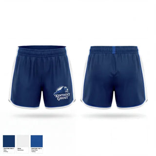 Womens Shorts, Kentucky Ghost, Men's Basketball, Teamtime, Team time, sublimation, custom sports apparel, team uniforms, spirit wear, spiritwear, sports uniforms, custom shirts, team store, custom team store, fundraiser sports, apparel fundraiser