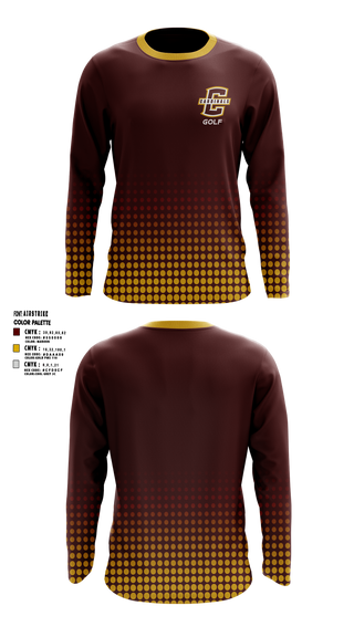 Joseph Case Golf 84034707 Long Sleeve Performance Shirt 2