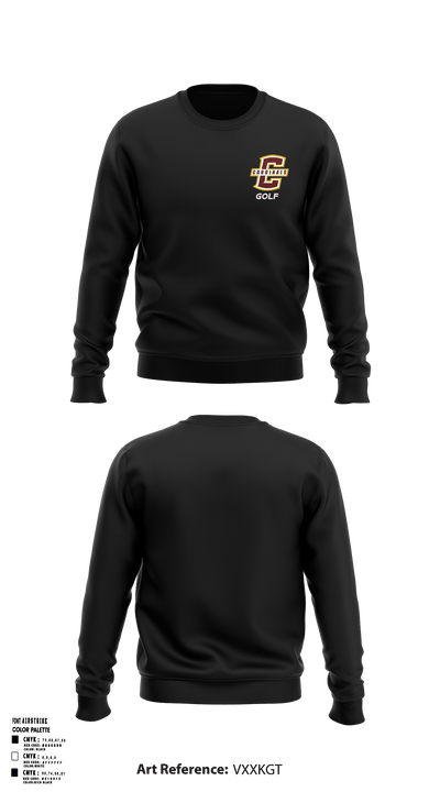 Joseph Case Golf 84034707 Crew Neck Sweatshirt - 3
