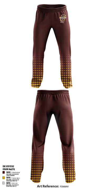 Joseph Case Golf 84034707 Sweatpants - 1