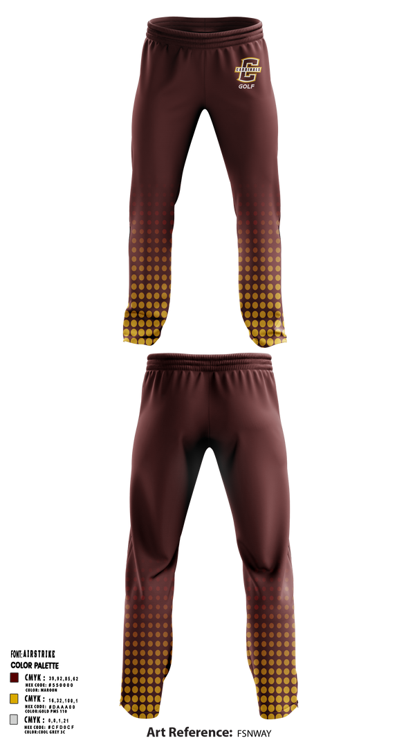 Joseph Case Golf 84034707 Sweatpants - 1