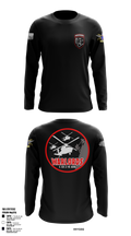 2-10 AHB Knighthawks 14380811 Long Sleeve Performance Shirt 1