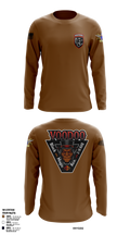 2-10 AHB Knighthawks 14380811 Long Sleeve Performance Shirt 8