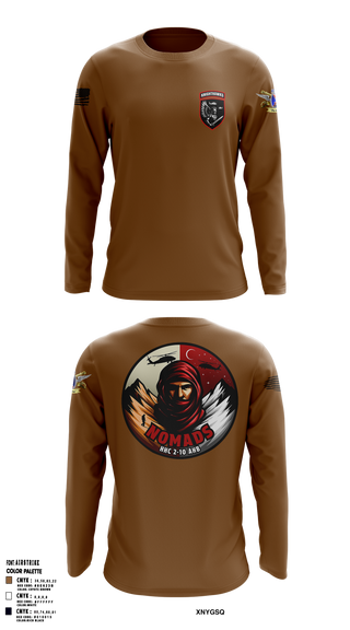 2-10 AHB Knighthawks 14380811 Long Sleeve Performance Shirt 10