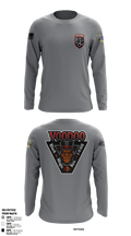 2-10 AHB Knighthawks 14380811 Long Sleeve Performance Shirt 20