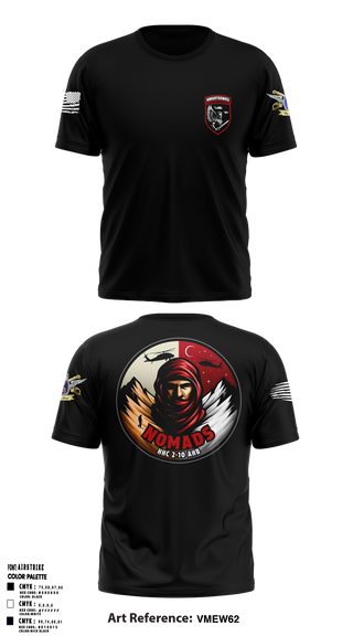 2-10 AHB Knighthawks 14380811 Short Sleeve Performance Shirt - 7