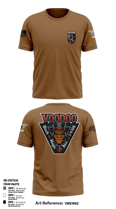 2-10 AHB Knighthawks 14380811 Short Sleeve Performance Shirt - 9