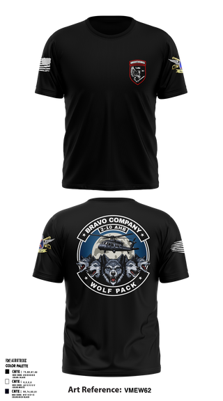 2-10 AHB Knighthawks 14380811 Short Sleeve Performance Shirt - 3
