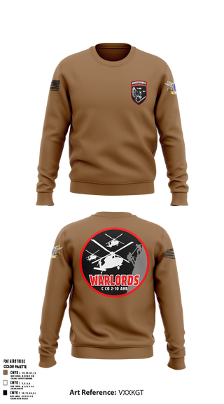 2-10 AHB Knighthawks 14380811 Crew Neck Sweatshirt - 8