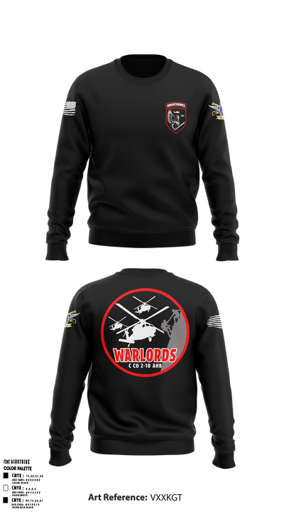 2-10 AHB Knighthawks 14380811 Crew Neck Sweatshirt - 6