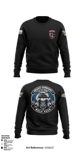 2-10 AHB Knighthawks 14380811 Crew Neck Sweatshirt - 7