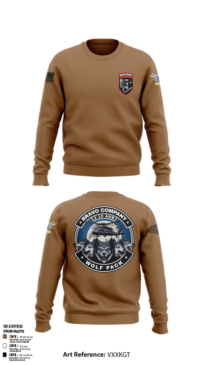 2-10 AHB Knighthawks 14380811 Crew Neck Sweatshirt - 13