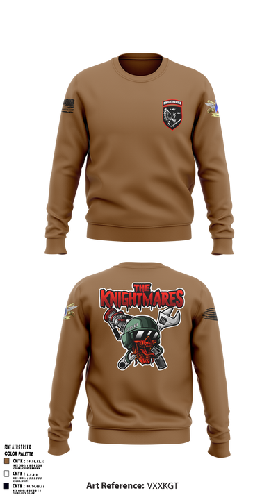 2-10 AHB Knighthawks 14380811 Crew Neck Sweatshirt - 10