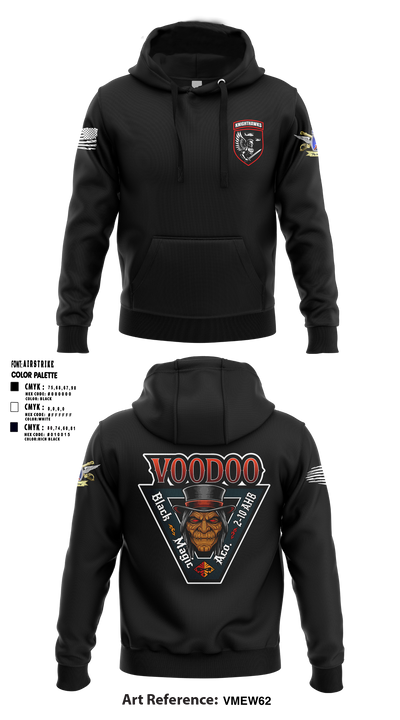 2-10 AHB Knighthawks 14380811 Hoodie - 1