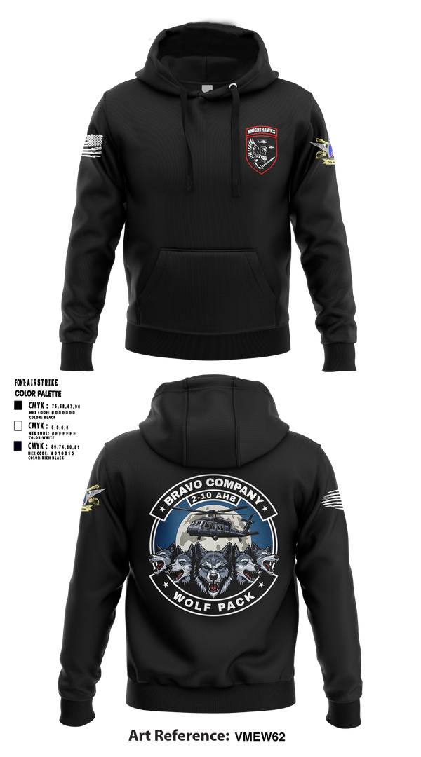 2-10 AHB Knighthawks 14380811 Hoodie - 5