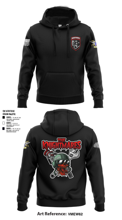 2-10 AHB Knighthawks 14380811 Hoodie - 6