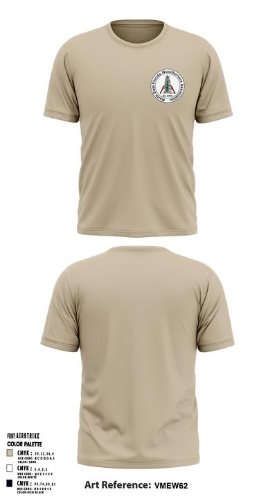 Northeast Florida Woodturning Association 62265388 Short Sleeve Performance Shirt - 1