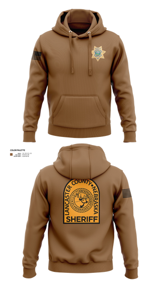 Hoodie, Lancaster County Sheriff's Office, Police, Teamtime, Team time, sublimation, custom sports apparel, team uniforms, spirit wear, spiritwear, sports uniforms, custom shirts, team store, custom team store, fundraiser sports, apparel fundraiser