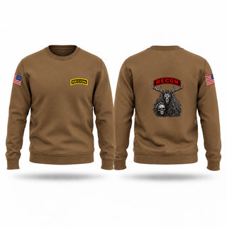 Crew Neck Sweatshirt, 1-38 recon, Army, Teamtime, Team time, sublimation, custom sports apparel, team uniforms, spirit wear, spiritwear, sports uniforms, custom shirts, team store, custom team store, fundraiser sports, apparel fundraiser