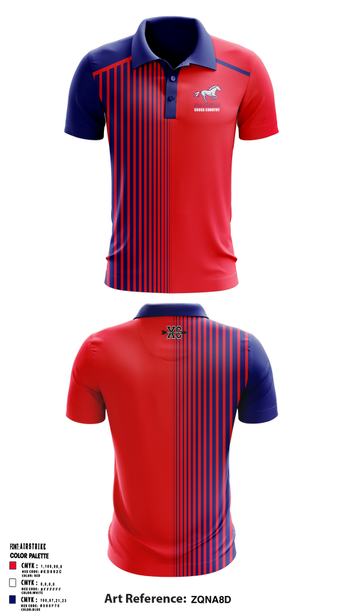 Plaza Park Pacers 617687 Short Sleeve Performance Polo - 1
