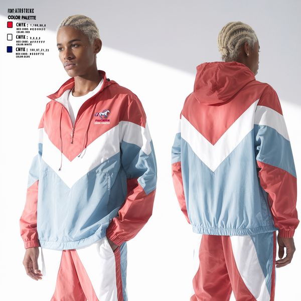 Plaza Park Pacers 617687 Windbreaker - 2