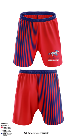 Plaza Park Pacers 617687 Athletic Shorts With Pockets - 1