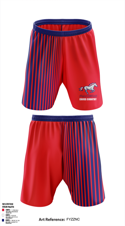 Plaza Park Pacers 617687 Athletic Shorts With Pockets - 1