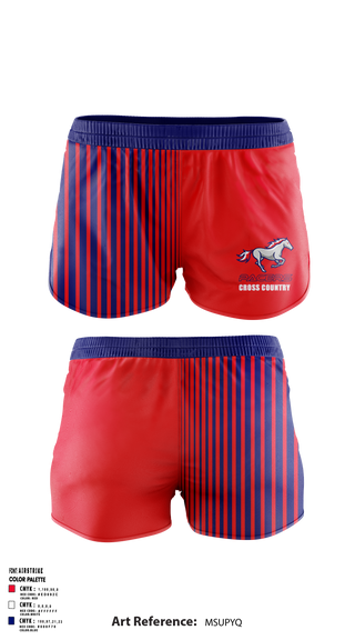 Plaza Park Pacers 617687 Women's Shorts - 1